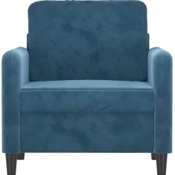 vidaXL Sofás-Sillón de terciopelo 60 cm