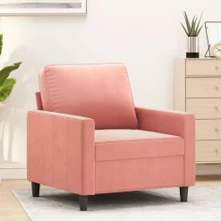 vidaXL Sofás-Sillón de terciopelo 60 cm