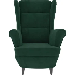 vidaXL Sillón de terciopelo Verde oscuro Hot