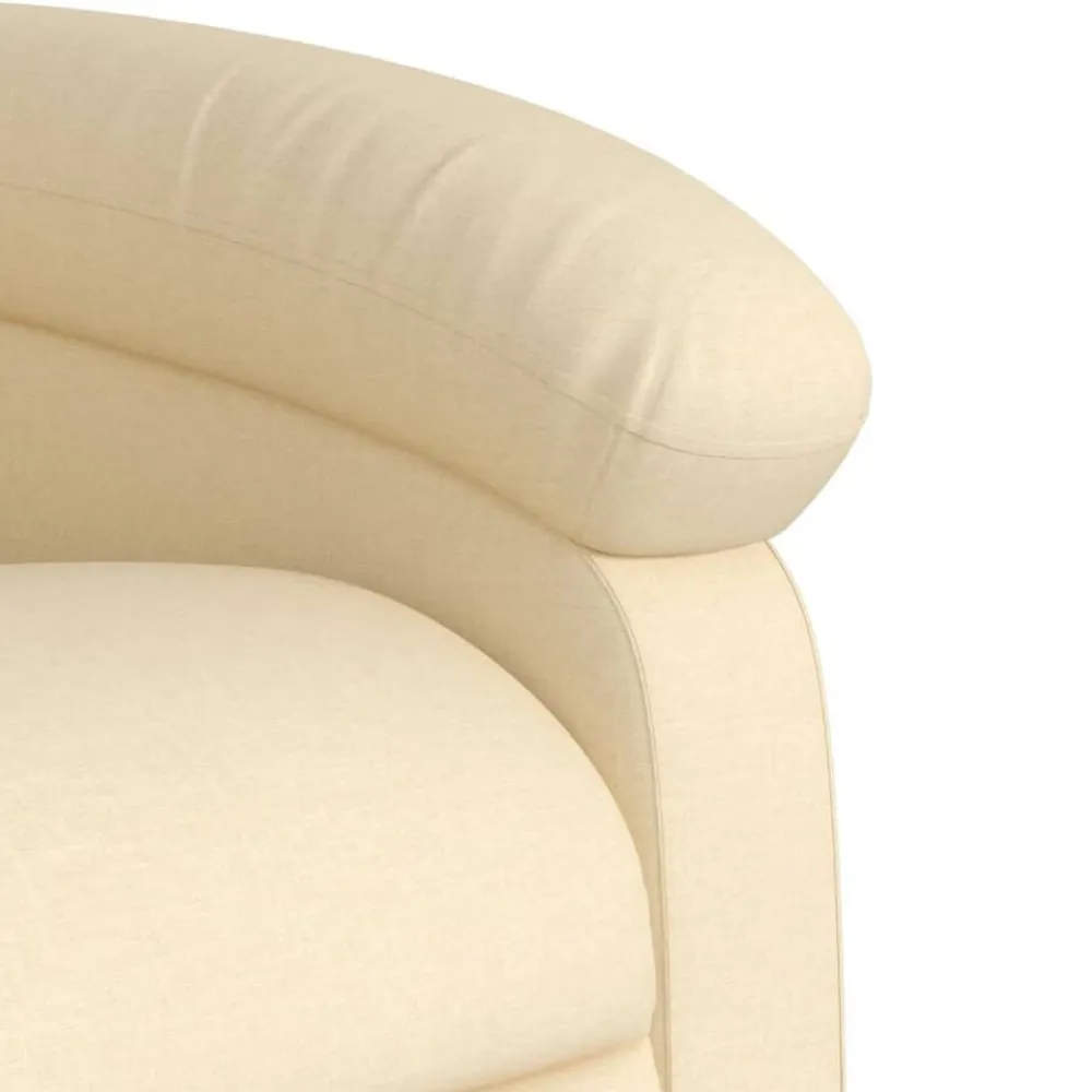 vidaXL Sillas-Sillón eléctrico reclinable elevable de tela color
