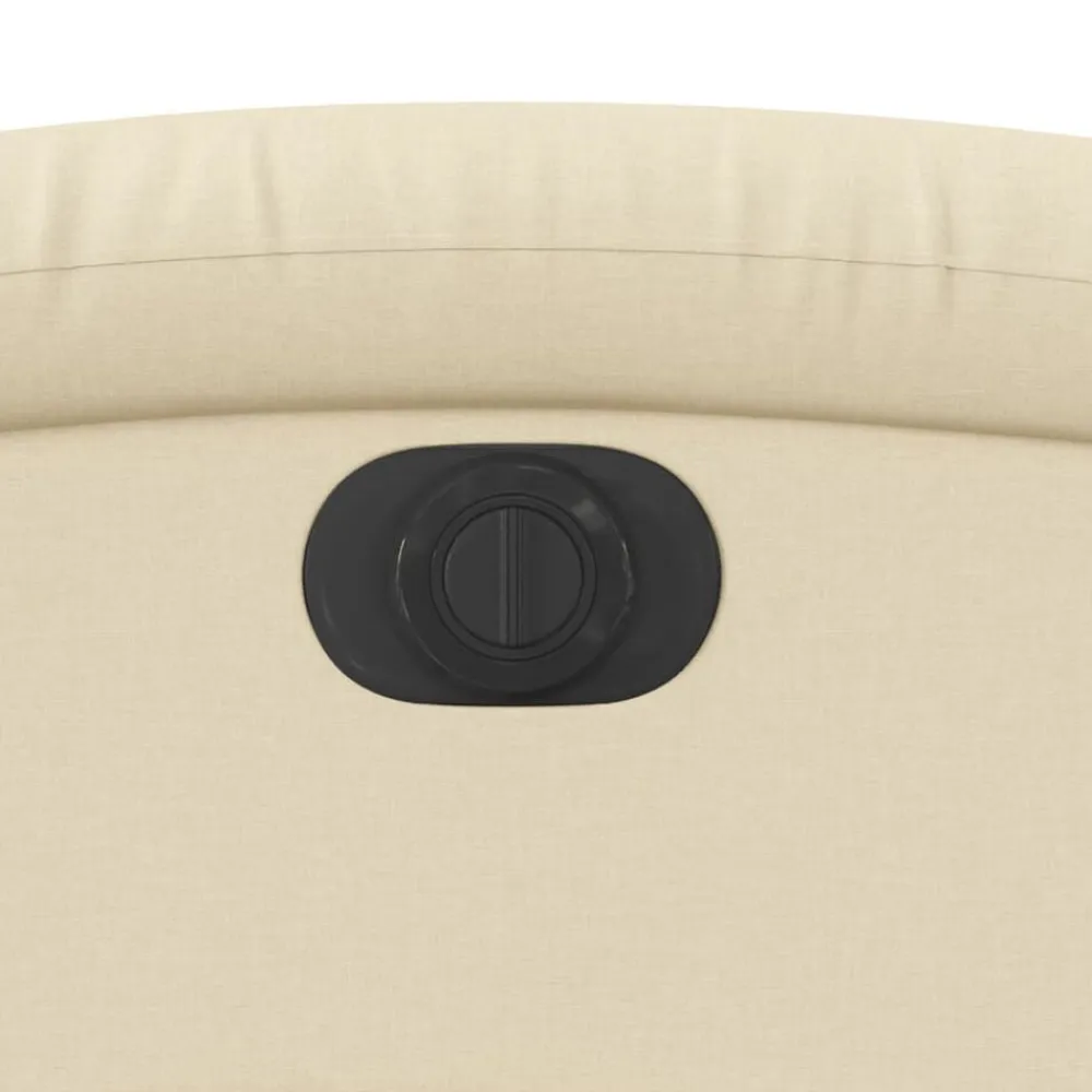 vidaXL Sillas-Sillón eléctrico reclinable elevable de tela color