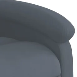 vidaXL Sillas-Sillón eléctrico reclinable elevable de terciopelo