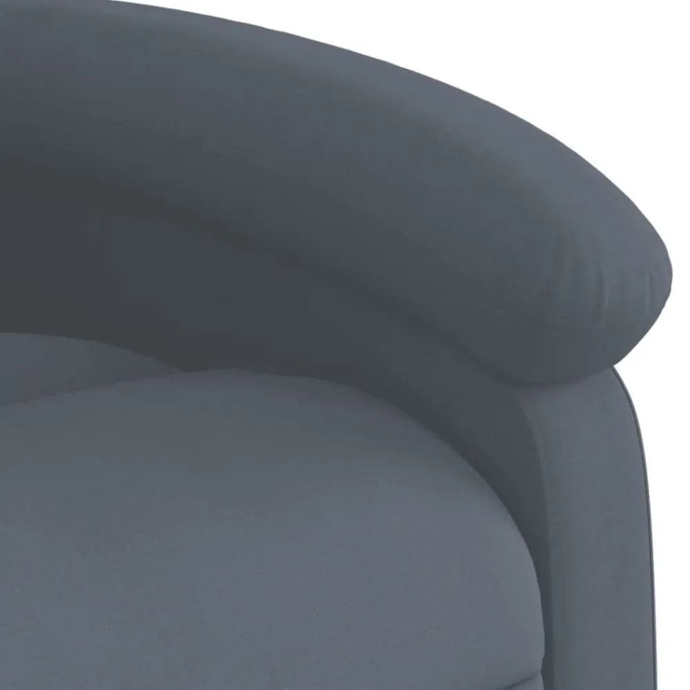vidaXL Sillas-Sillón eléctrico reclinable elevable de terciopelo
