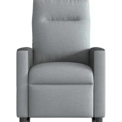 vidaXL Sillas-Sillón eléctrico reclinable elevable de tela