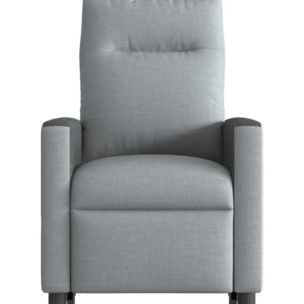 vidaXL Sillas-Sillón eléctrico reclinable elevable de tela