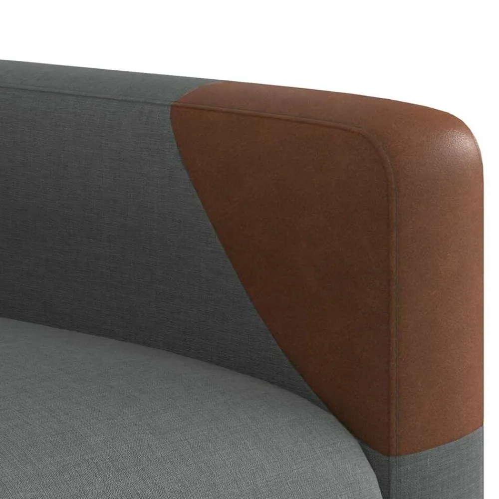 vidaXL Sillas-Sillón eléctrico reclinable elevable de tela