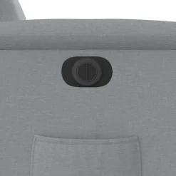 vidaXL Sillas-Sillón eléctrico reclinable elevable de tela