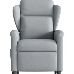 vidaXL Sillas-Sillón eléctrico reclinable elevable de tela