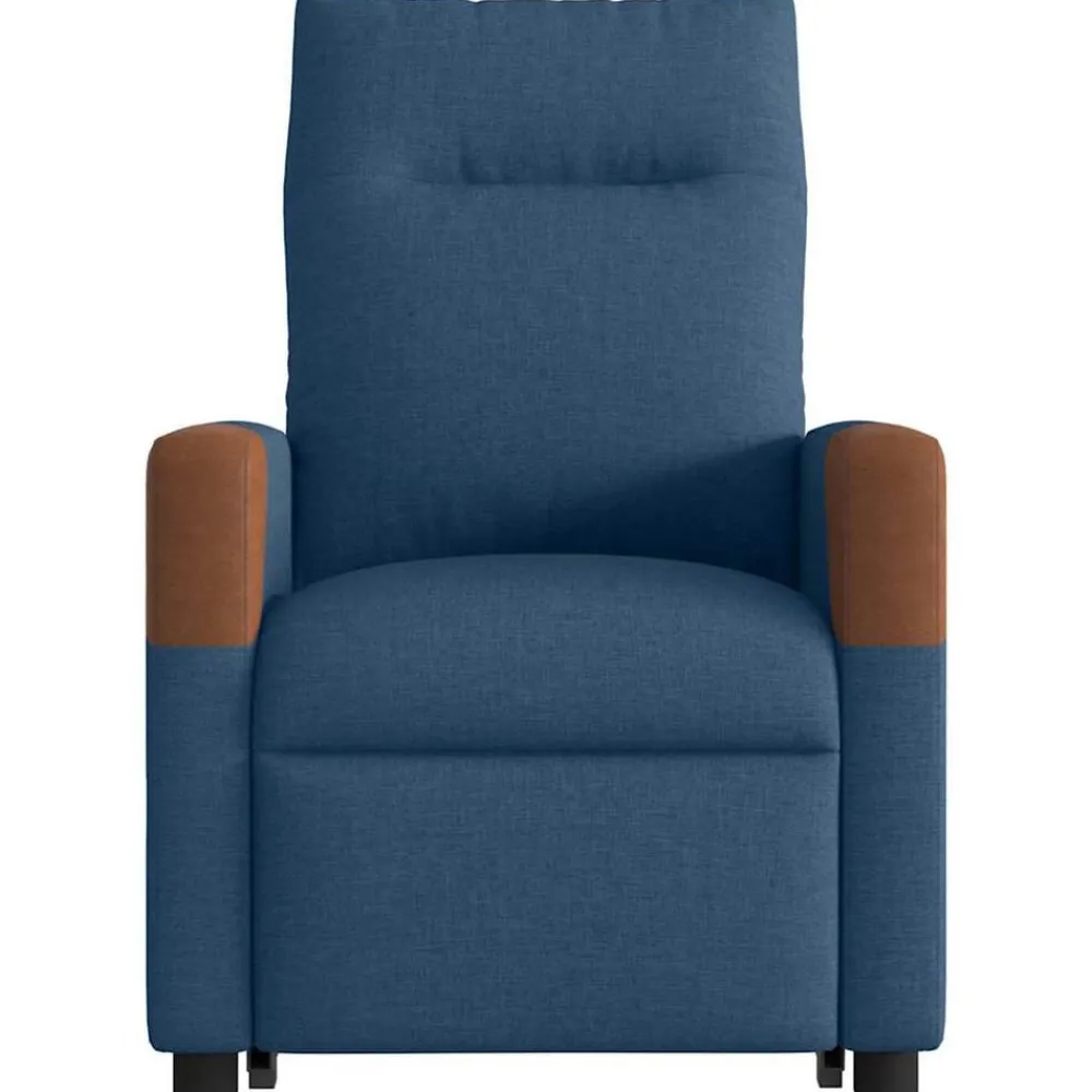 vidaXL Sillas-Sillón eléctrico reclinable elevable de tela