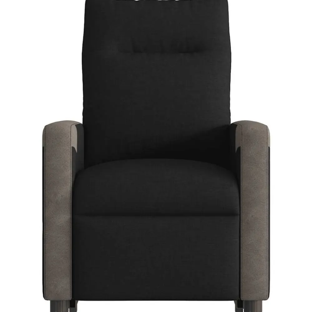 vidaXL Sillas-Sillón eléctrico reclinable elevable de tela