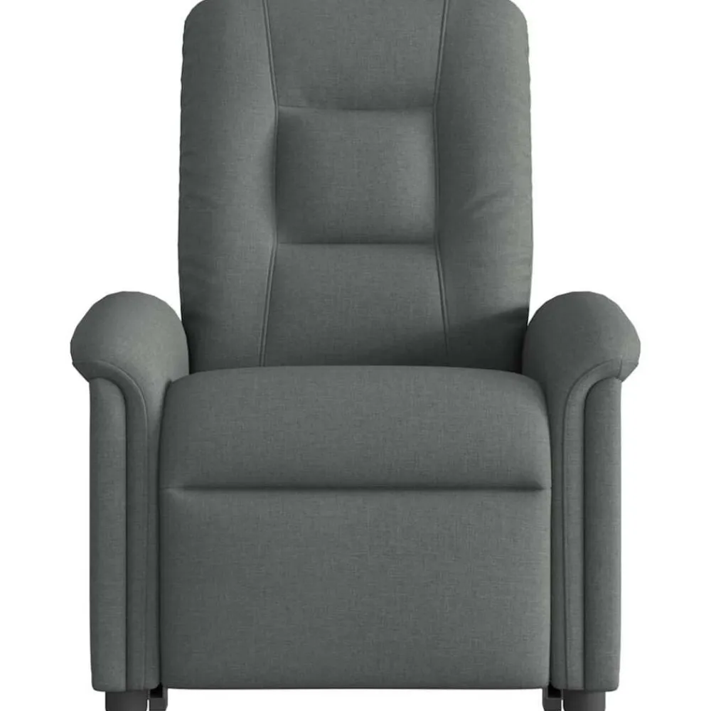 vidaXL Sillas-Sillón eléctrico reclinable elevable de tela