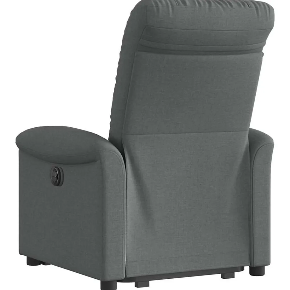 vidaXL Sillas-Sillón eléctrico reclinable elevable de tela