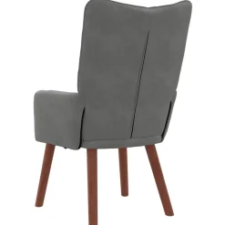 vidaXL sillón 63 x 67 x 94 cm Terciopelo Gris oscuro Online