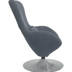 vidaXL Sillas-Sillón huevo Terciopelo