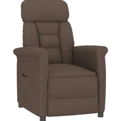 vidaXL sillón Marrón Microfibra Marr&oacute;n Best