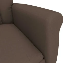 vidaXL sillón Marrón Microfibra Marr&oacute;n Best
