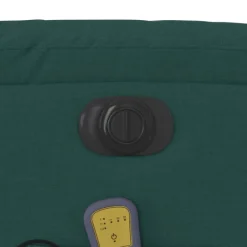 vidaXL Sillas-Sillón masaje eléctrico reclinable elevable tela