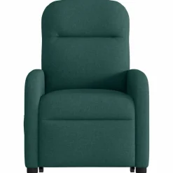 vidaXL Sillas-Sillón masaje eléctrico reclinable elevable tela