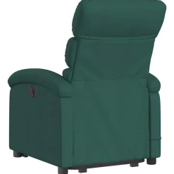 vidaXL Sillas-Sillón masaje eléctrico reclinable elevable tela
