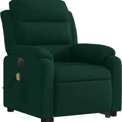 vidaXL Sillas-Sillón masaje reclinable elevable terciopelo