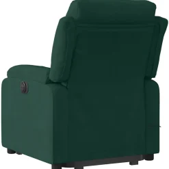 vidaXL Sillas-Sillón masaje reclinable elevable terciopelo
