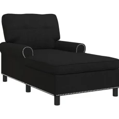 vidaXL Sillón reclinable con cojín 91 x 157 x 91 cm tela Negro Best