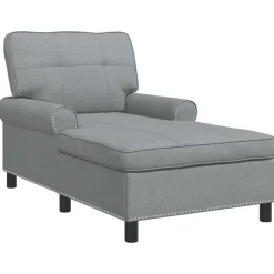 vidaXL Sillas-Sillón reclinable con cojín 91 x 157 x 91 cm tela