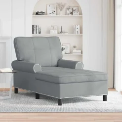 vidaXL Sillas-Sillón reclinable con cojín 91 x 157 x 91 cm tela