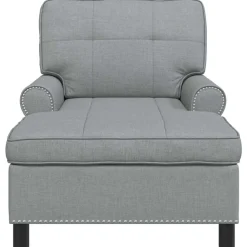 vidaXL Sillas-Sillón reclinable con cojín 91 x 157 x 91 cm tela