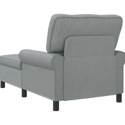 vidaXL Sillas-Sillón reclinable con cojín 91 x 157 x 91 cm tela