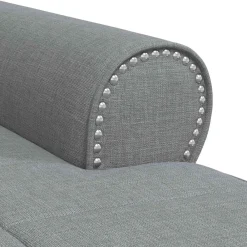 vidaXL Sillas-Sillón reclinable con cojín 91 x 157 x 91 cm tela