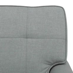vidaXL Sillas-Sillón reclinable con cojín 91 x 157 x 91 cm tela