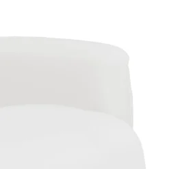 vidaXL Sillas-Sillón reclinable con reposapiés cuero sintético