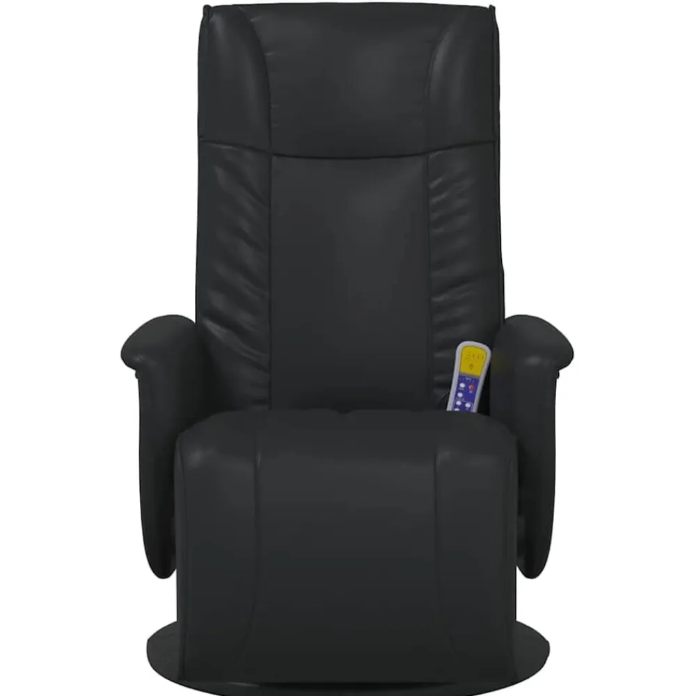 vidaXL Sillas-Sillón reclinable con masaje giratorio 71 x 90 x 105 cm