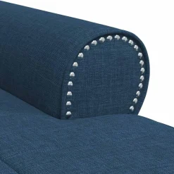 vidaXL Sillas-Sillón reclinable con cojín 91 x 157 x 91 cm tela