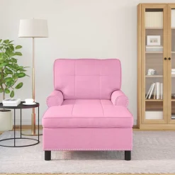 vidaXL Sillas-Sillón reclinable con cojín 91 x 157 x 91 cm tela