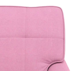 vidaXL Sillas-Sillón reclinable con cojín 91 x 157 x 91 cm tela