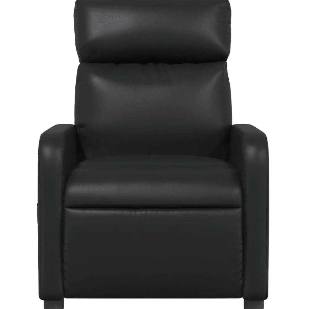 vidaXL Sillas-Sillón reclinable de cuero sintético