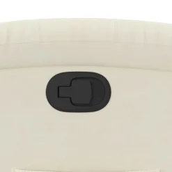vidaXL Sillas-Sillón reclinable de terciopelo color