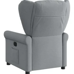 vidaXL Sillas-Sillón reclinable de tela