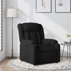 vidaXL Sillas-Sillón reclinable de tela