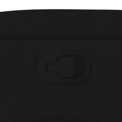 vidaXL Sillón reclinable de tela negra Negro Online
