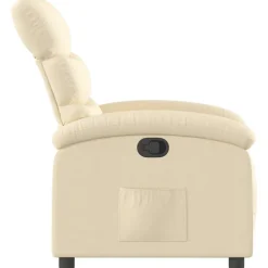 vidaXL Sillas-Sillón reclinable de tela