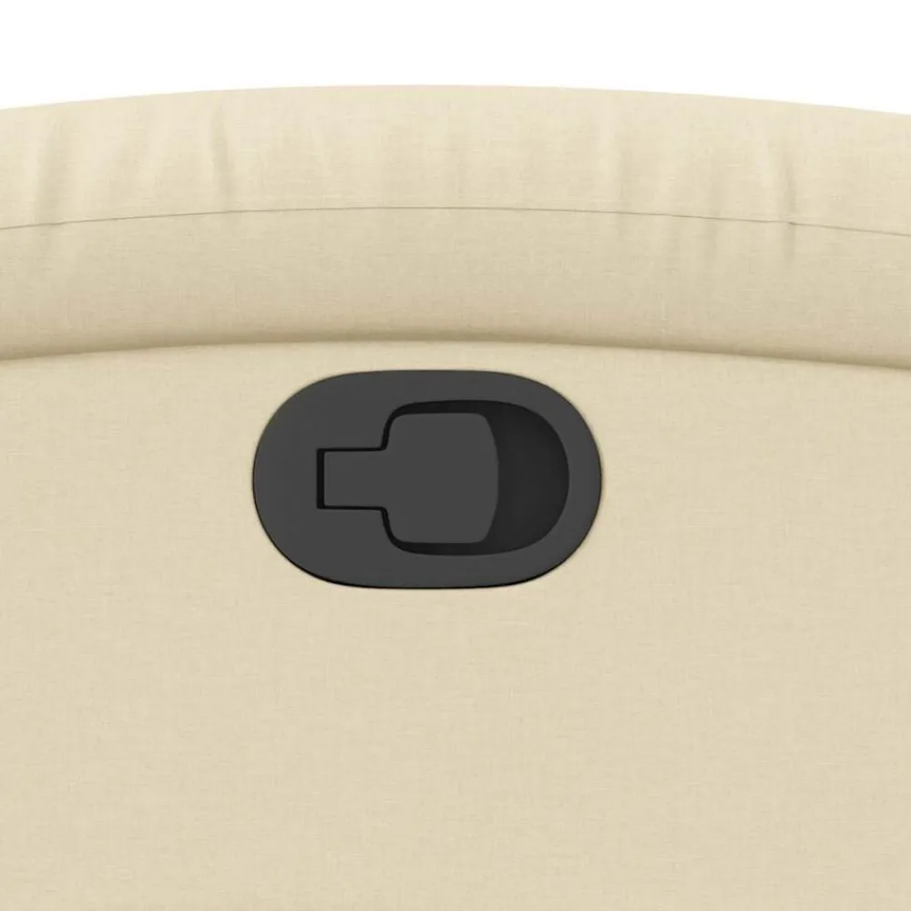 vidaXL Sillas-Sillón reclinable de tela