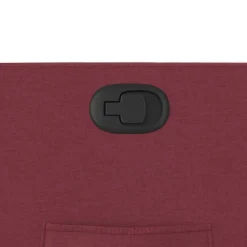 vidaXL Sillón reclinable de tela rojo tinto Rojo vino tinto Discount