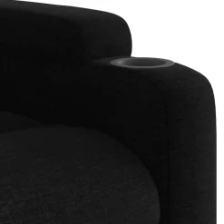 vidaXL Sillas-Sillón reclinable de masaje elevable tela