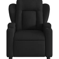 vidaXL Sillas-Sillón reclinable de masaje de tela