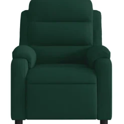 vidaXL Sillas-Sillón reclinable de masaje eléctrico terciopelo