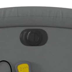 vidaXL Sillas-Sillón reclinable de masaje eléctrico tela