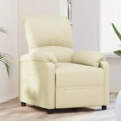vidaXL Sillas-Sillón reclinable de tela
